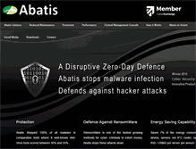 Tablet Screenshot of abatis-hdf.com